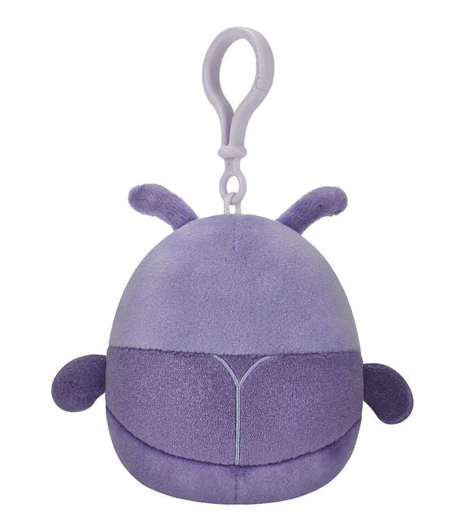 Squishmallows Clip On - Purple Beetle 3.5inch SQCR00783/DIS0459 - Image 2
