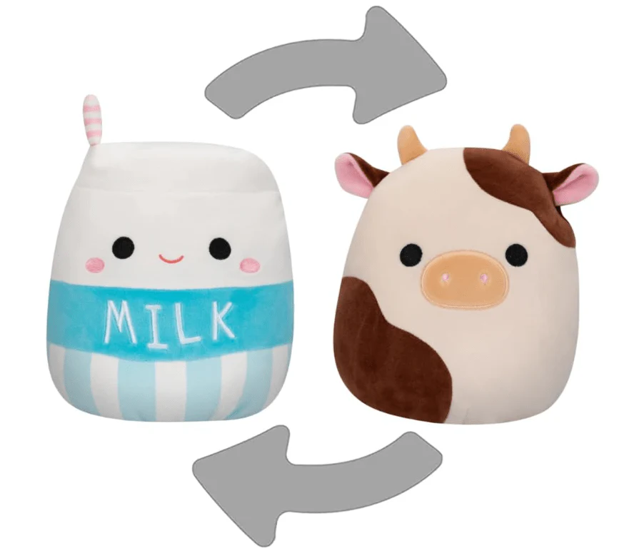 Squishmallows Flip A Mallows Ronnie Millie Mini Plush Toy 5in