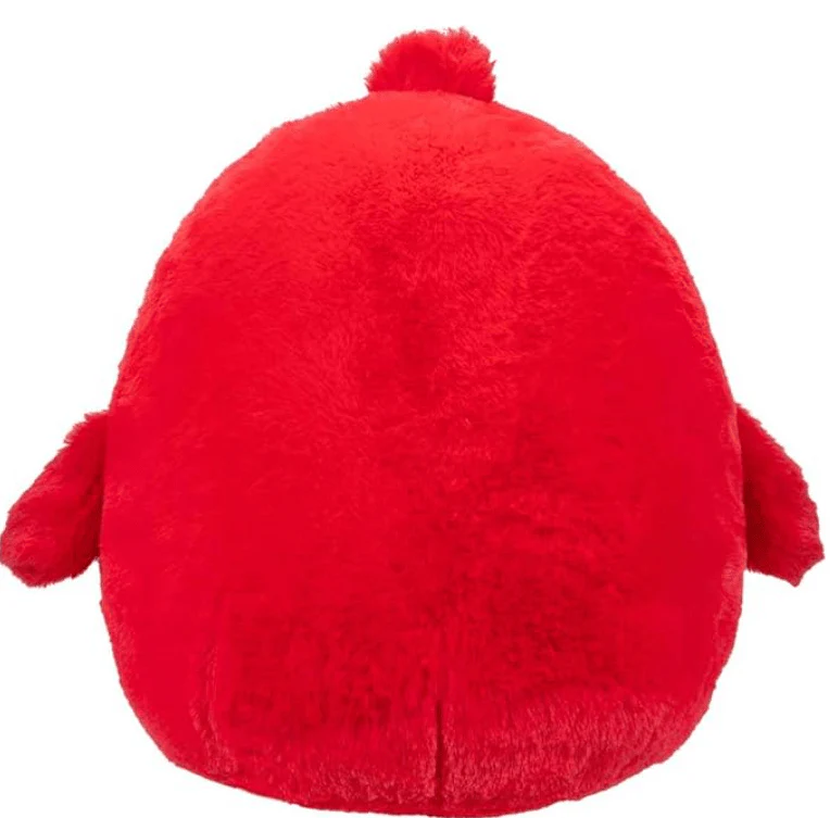 Squishmallows Fuzzamalow Plush - Caslan The Cardinal 12in SQCR03205/SQCR03967 - Image 2