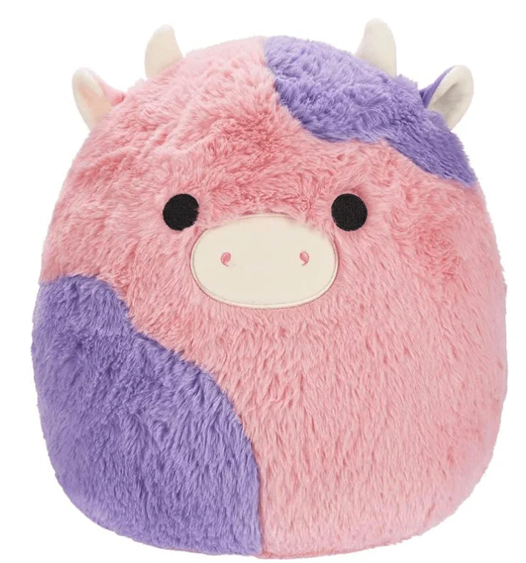 Squishmallows Fuzzamalow Plush - Patty The Cow 12in SQCR03206/SQCR03967