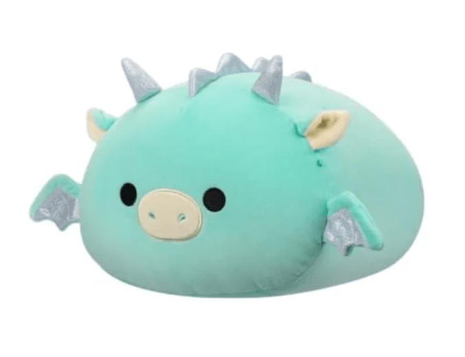 Squishmallows Miles The Mint Dragon Stackable Plush Toy 12in - Image 2