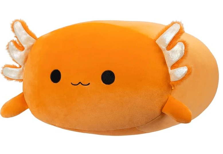 Squishmallows Rainbow Nico the Orange Axolotl 12inch - Image 2
