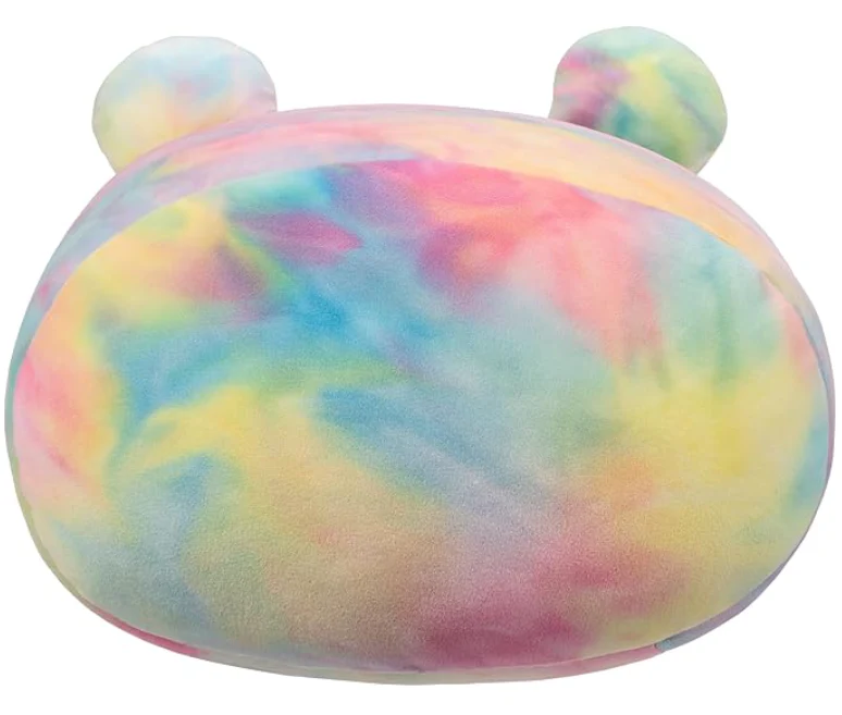 Squishmallows Rainbow Tie Dye Frog Carlito Stackable Plush Toy 12in - Image 4