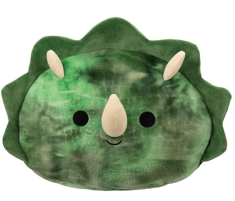 Squishmallows Rainbow Trey the Triceratops 12inch