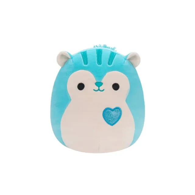 Squishmallows Candy Heart Valentine 2024 7.5" Plush - Santiago the Squirrel