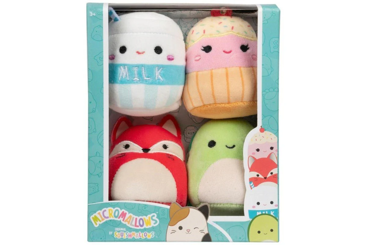 Squishmallows SQMM Micromallows 2.5In 4 Pack Plush SQMM0003 - Image 3