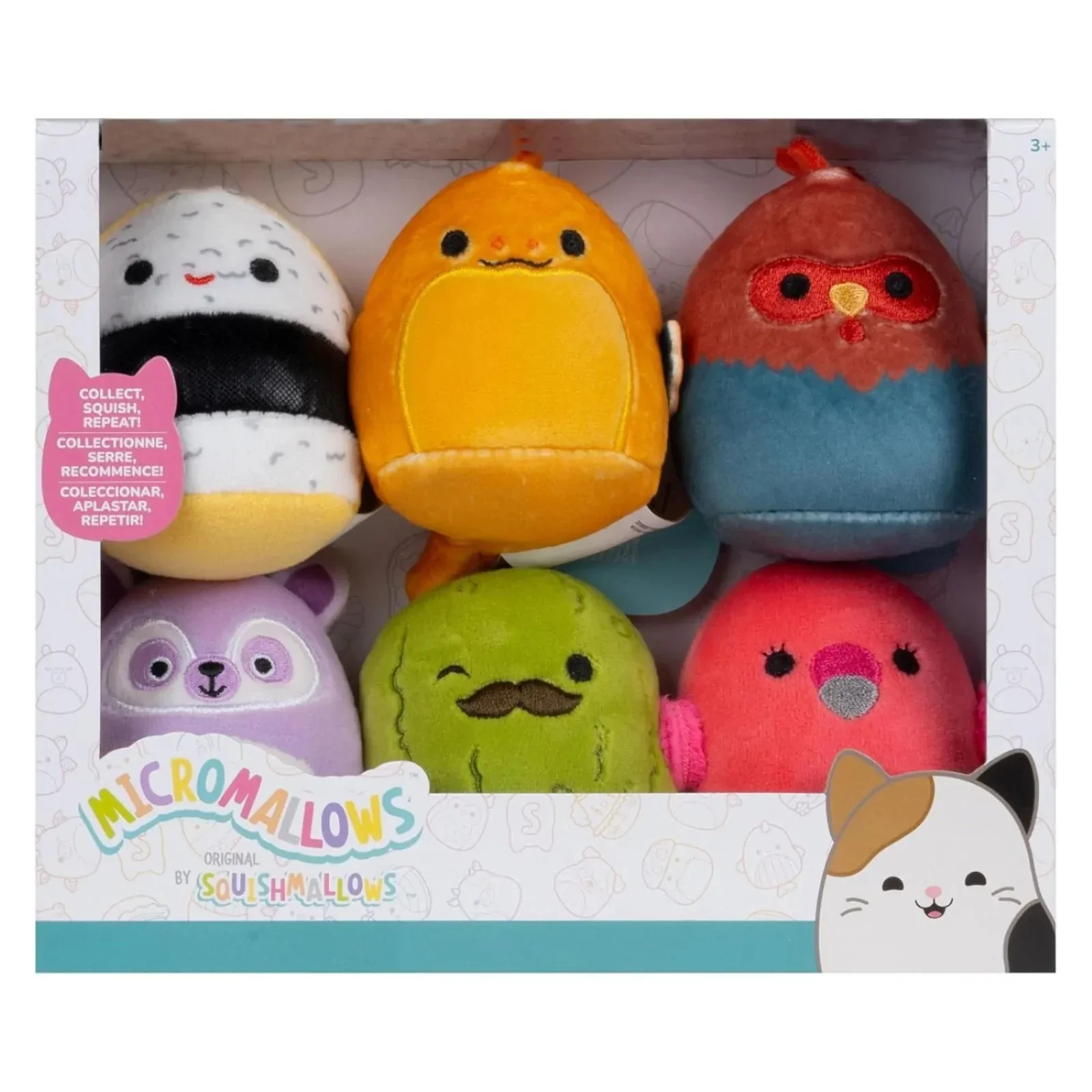 Squishmallows SQMM Micromallows 2.5In 6 Pack Plush SQMM0008 - Image 3