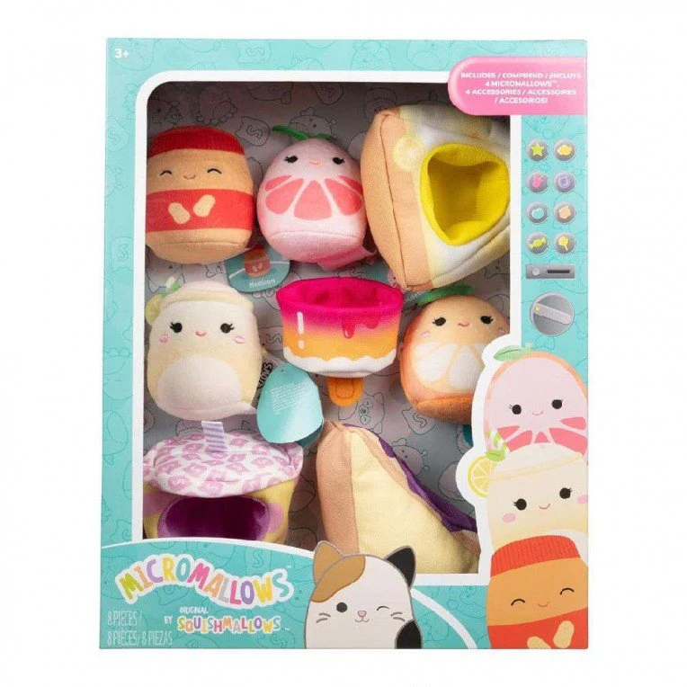 Squishmallows SQMM Micromallows 2.5In Delux Plush Accessory Set SQMM0018 - Image 3