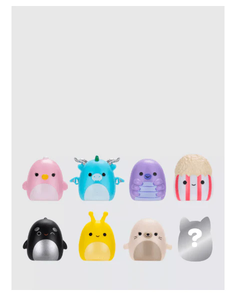 [SQAL0021] Squishmallows SQAL Squish-a-longs 8 Pack Asst SQAL0021 - Image 2