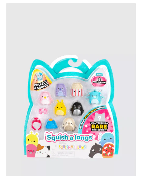 [SQAL0021] Squishmallows SQAL Squish-a-longs 8 Pack Asst SQAL0021 - Image 8