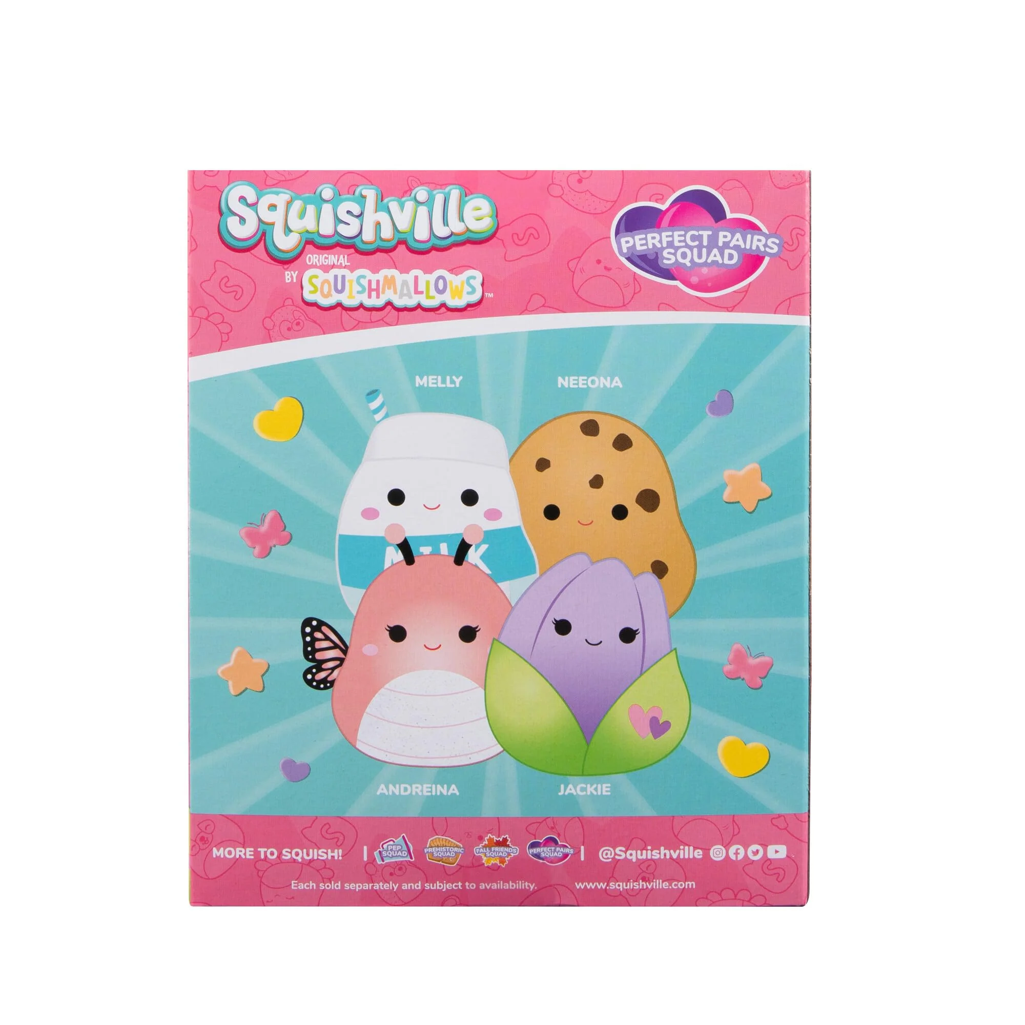 Squishmallows Squishville Mini Perfect Pairs Squad 4 Pieces - Image 7