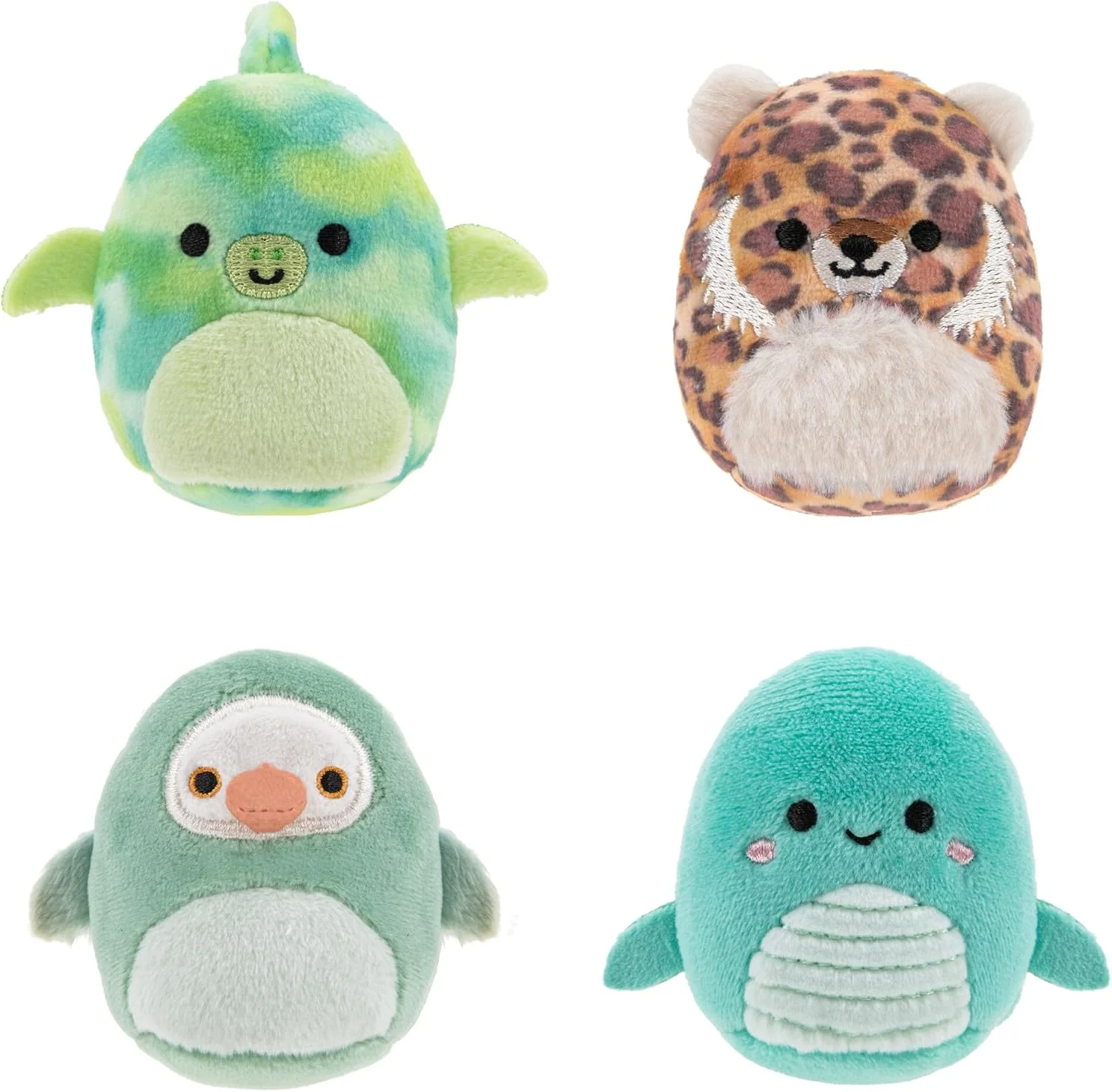Squishmallows Squishville Mini Prehistoric Squad 4 Pieces - Image 2