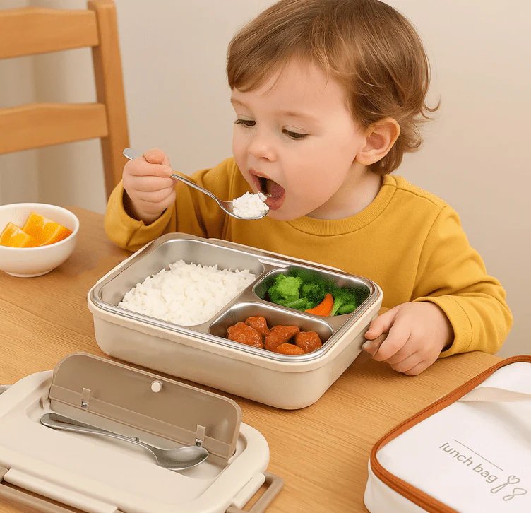 Stainless Steel Lunch Box 2523A - Image 2