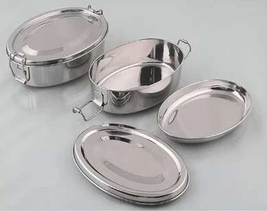 Stainless Steel Lunch Box 2551 - Image 2