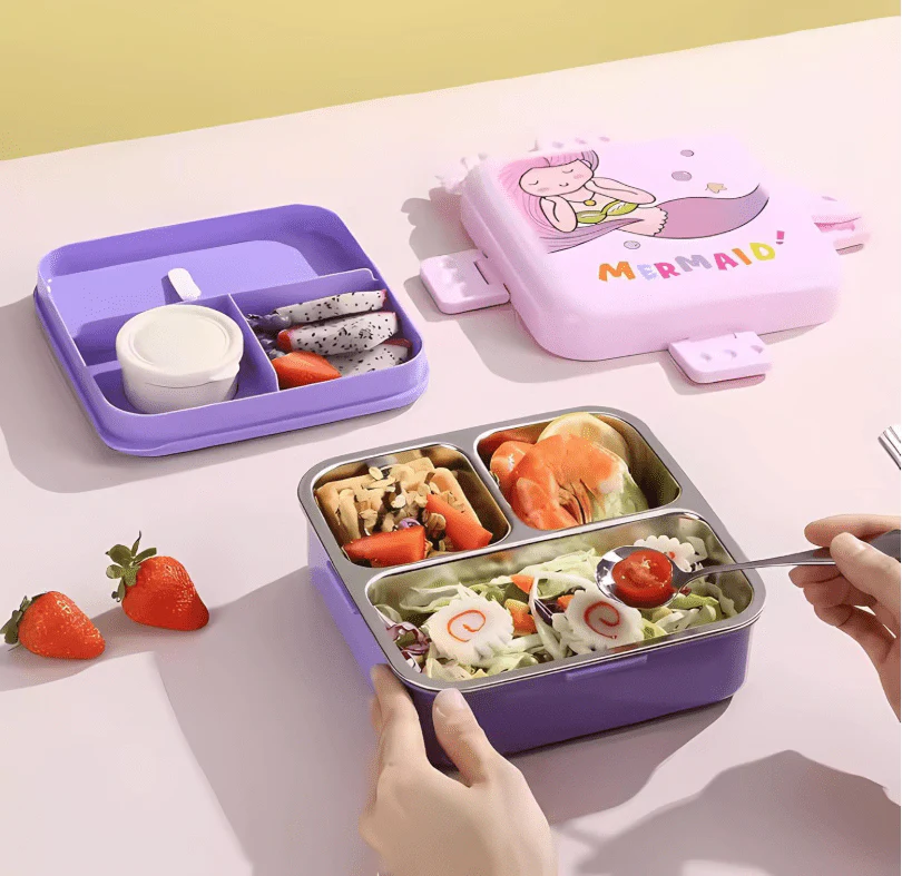 Stainless Steel Lunch Box 7054A - Image 2