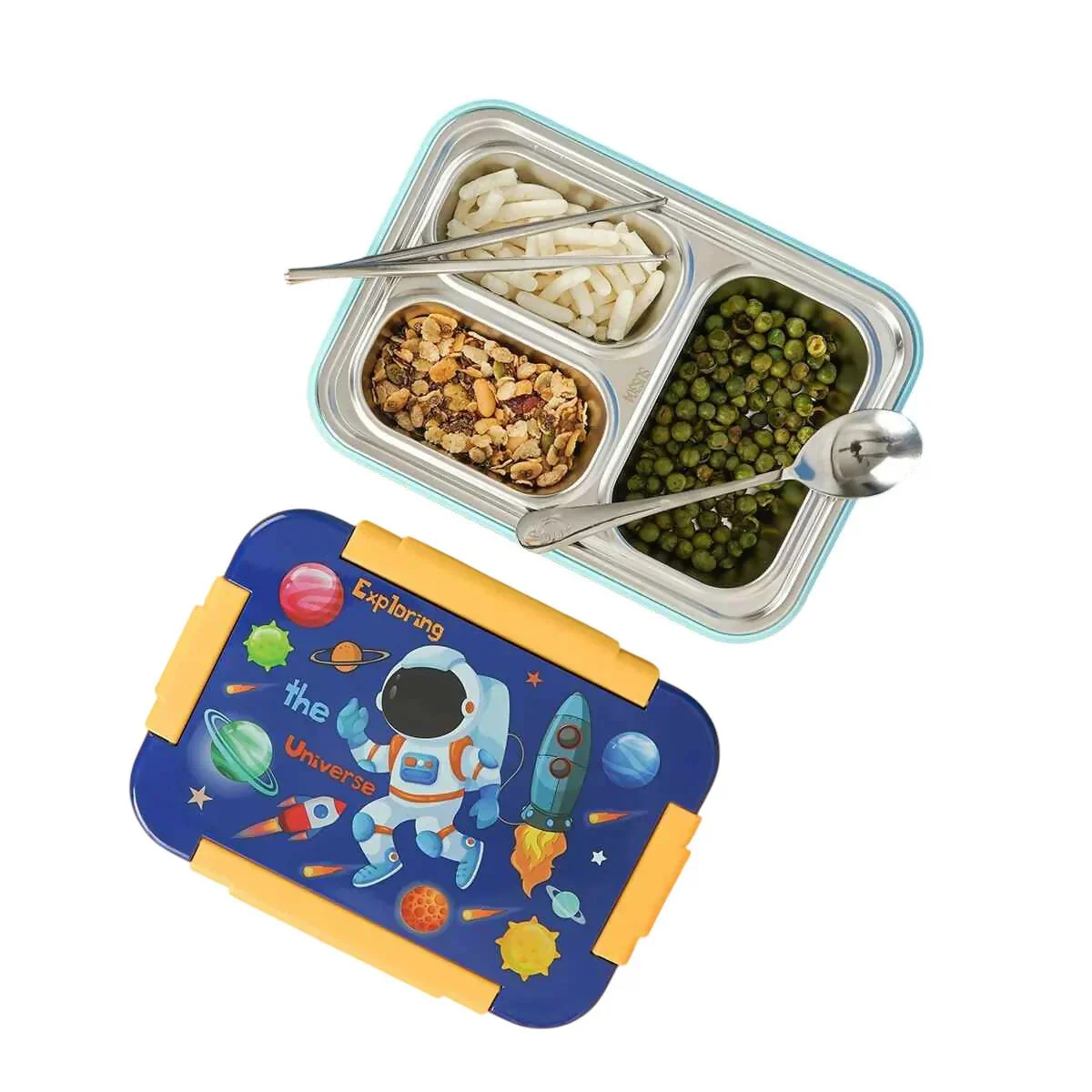 PTT Steel Lunch Box LX-2627 - Image 2