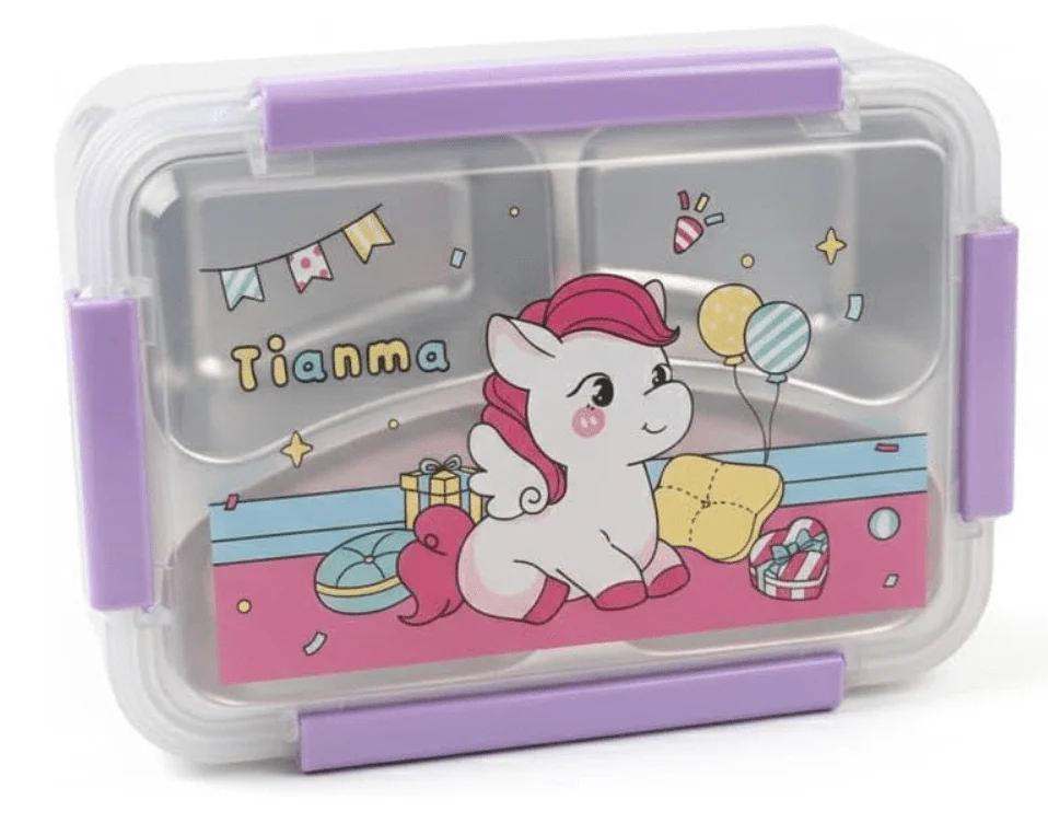 Stainless Steel Lunch Box Unicorn 2533