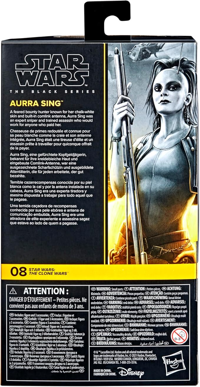 Star Wars The Black Series Aurra Sing 6inch E8908 - Image 7