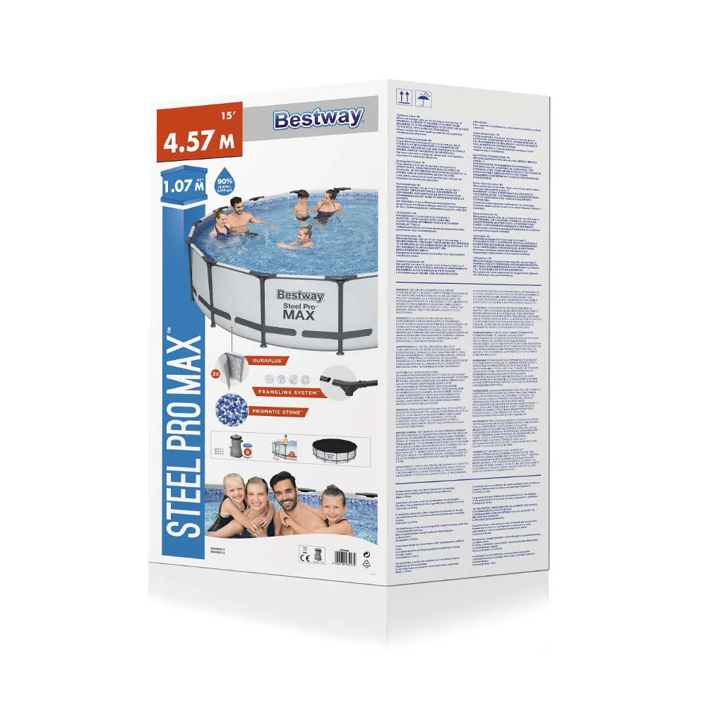Steel Pro Max Frame Pool 4.57m x1.07m 56488 - Image 6