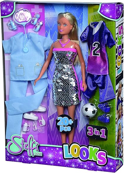 Steffi Love 3-in-1 Looks Doll 29cm 105733581
