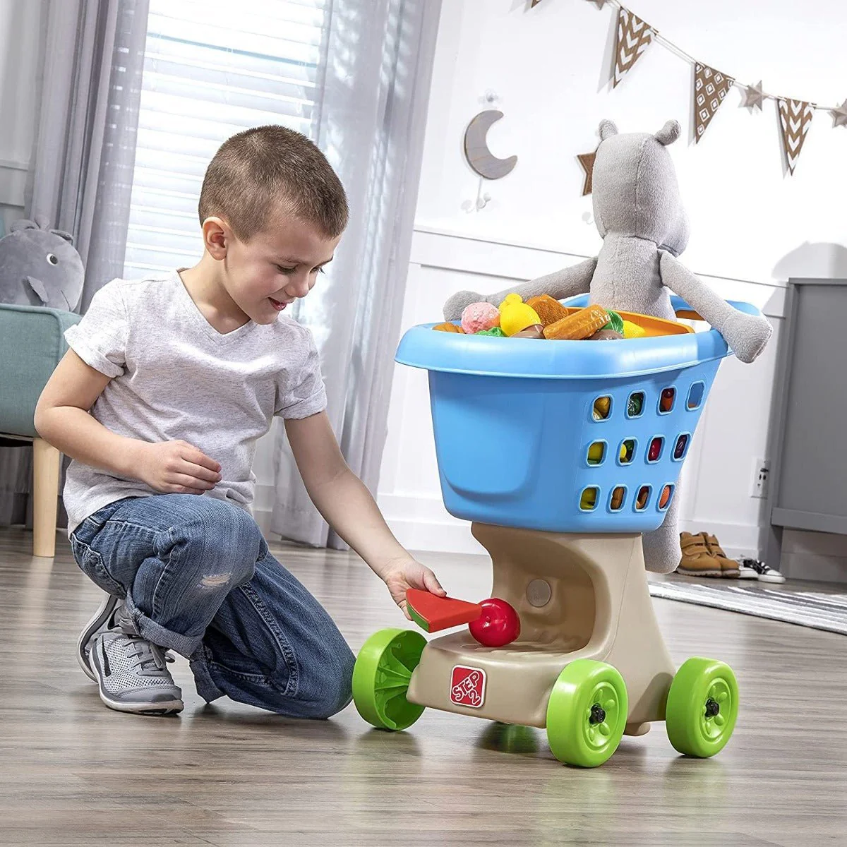 Step2 Little Helpers Shopping Cart in Blue 700000/700500 - Image 7