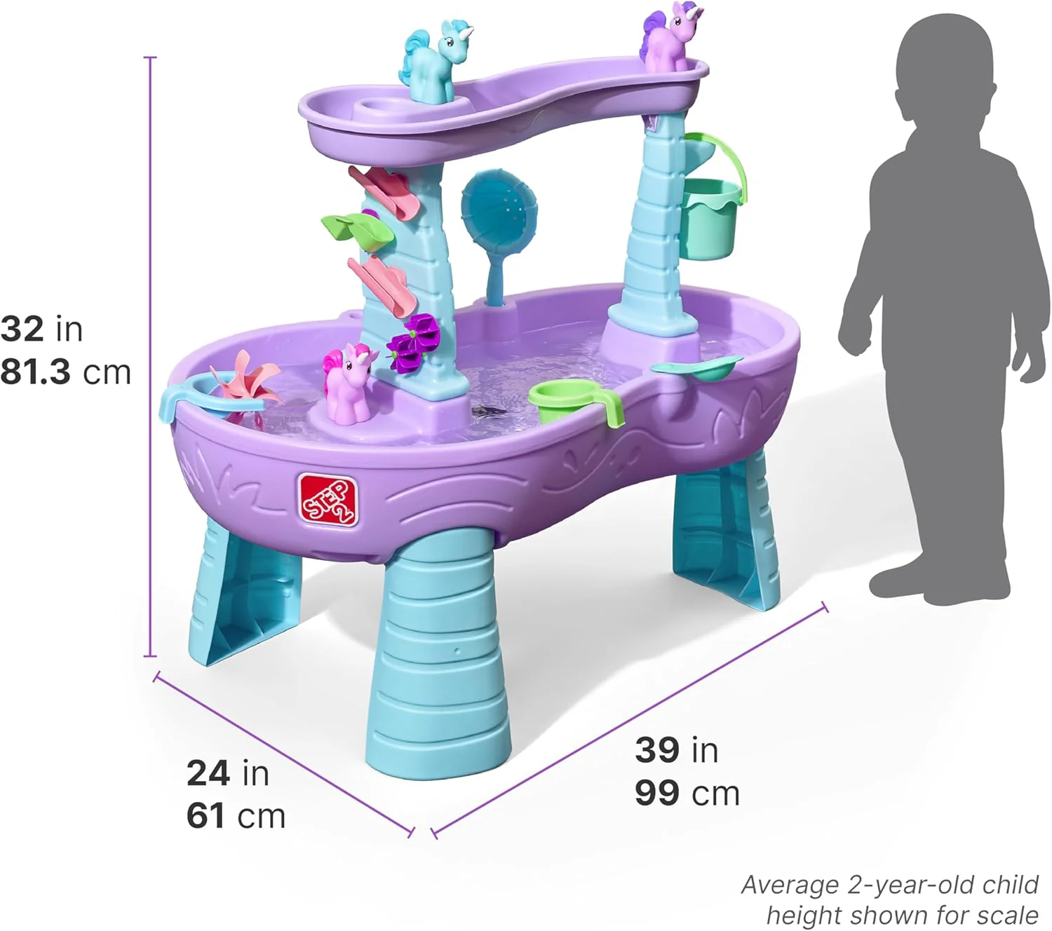 Step2 Rain Showers & Unicorn Water Table 487299 - Image 4