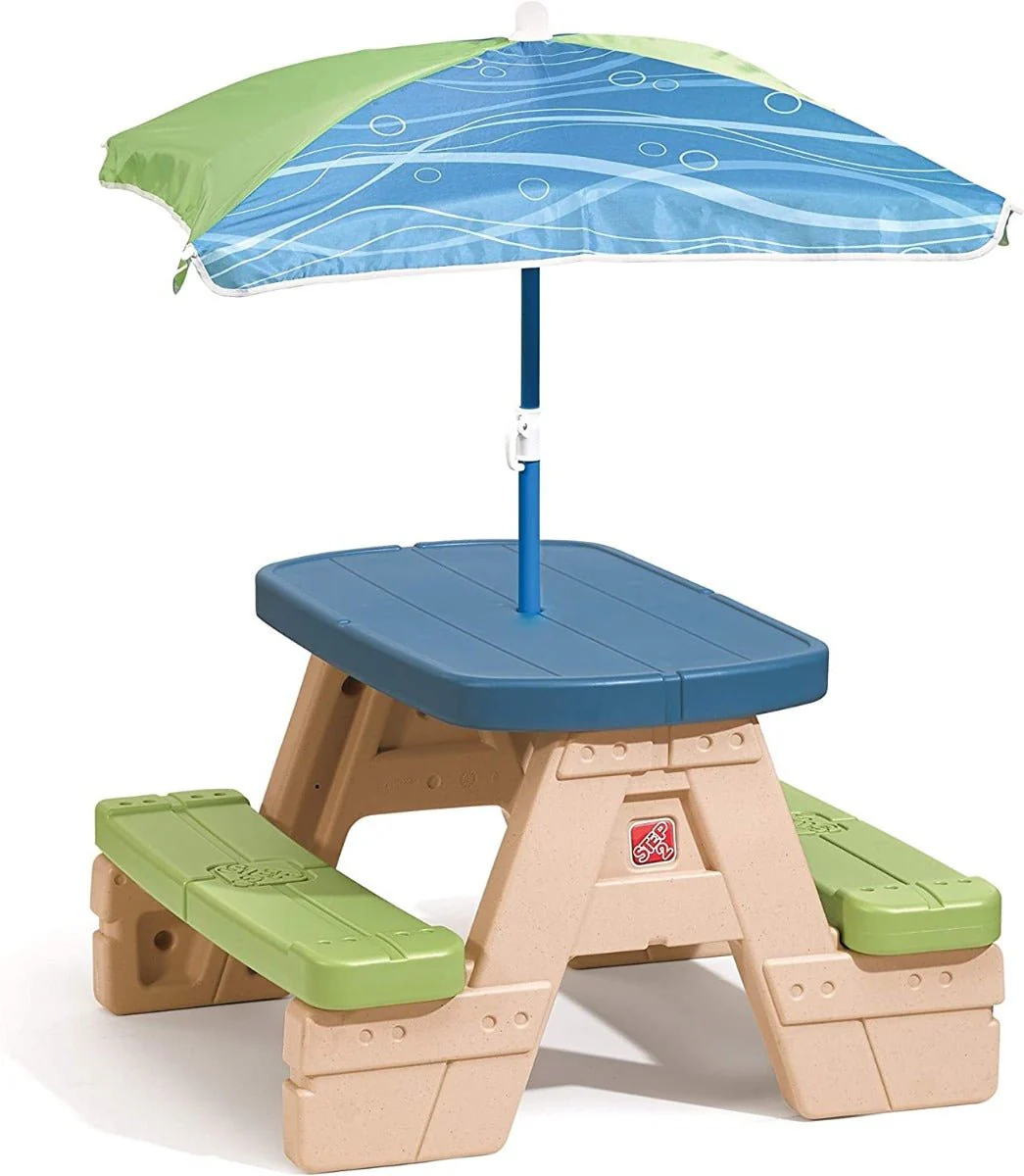 Step2 Sit & Play Picnic Table with Umbrella 841899