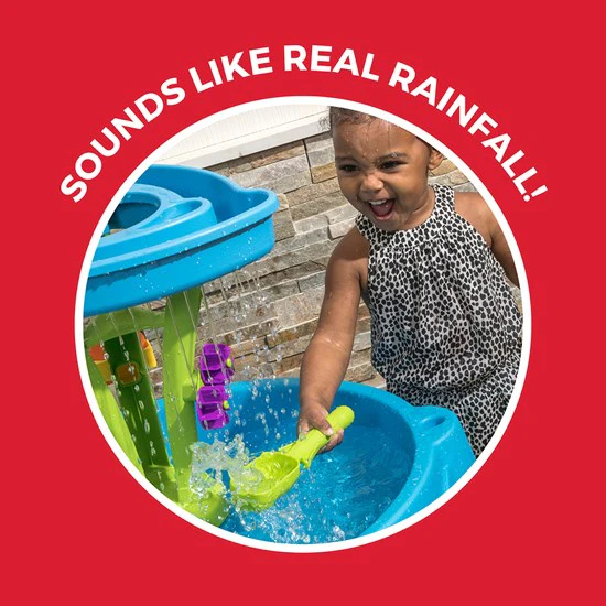 Step2 Summer Showers Splash Tower Water Table 897400 - Image 2