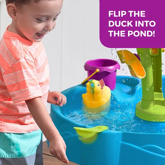 Step2 Summer Showers Splash Tower Water Table 897400 - Image 3