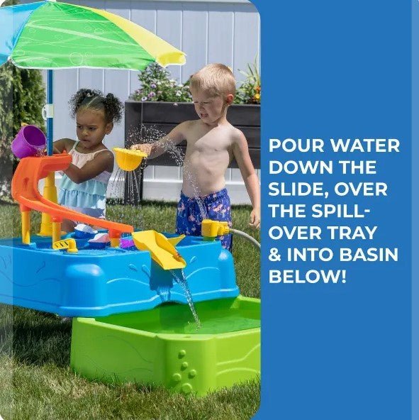 Step2 Waterpark Wonders Two-Tier Water Table 414599 - Image 4