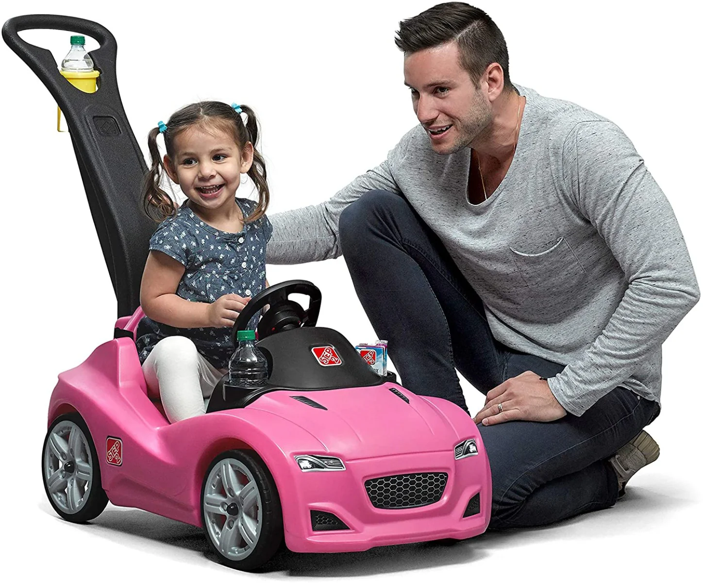 Step2 Whisper Ride Cruiser Push Car Pink 866600
