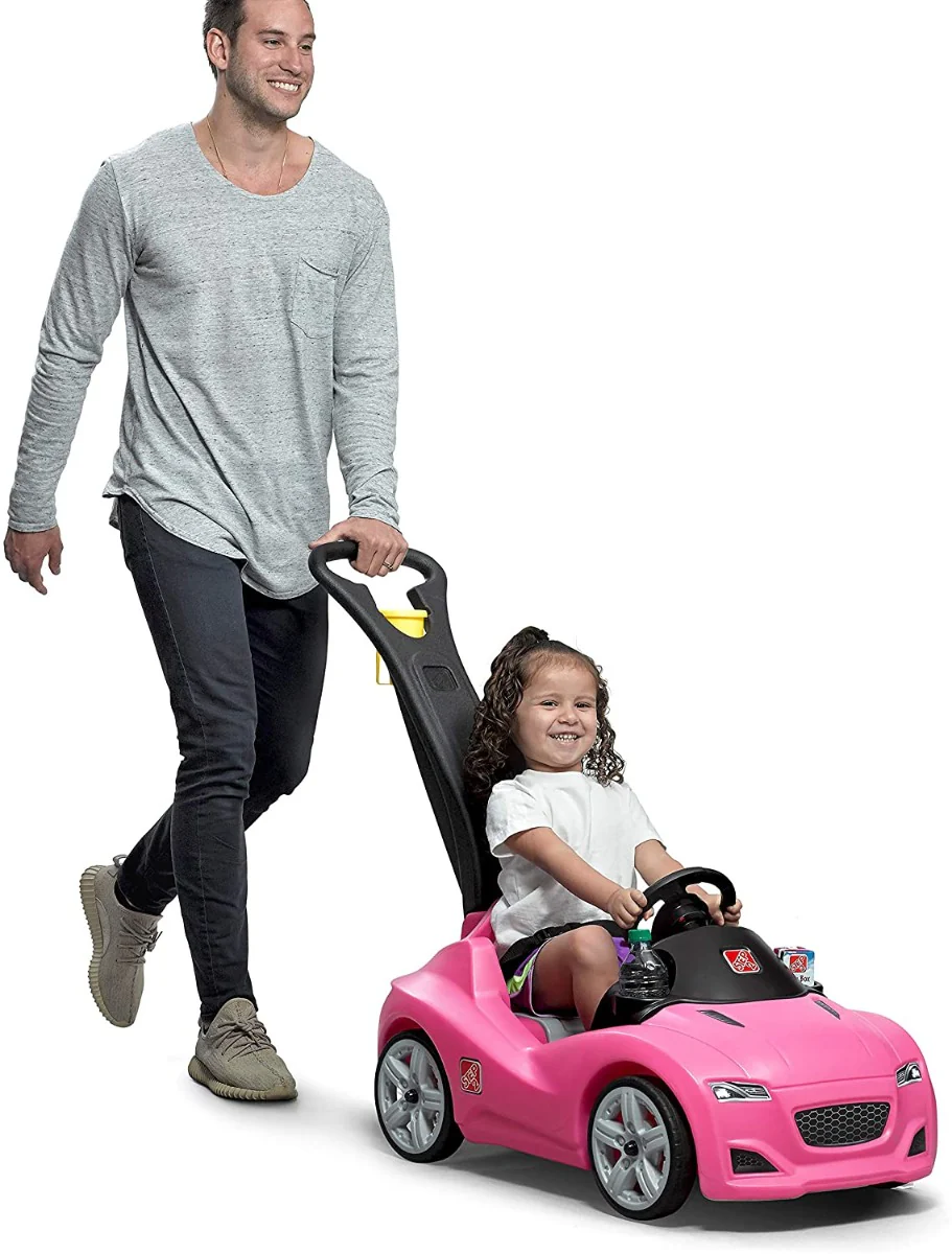Step2 Whisper Ride Cruiser Push Car Pink 866600 - Image 4