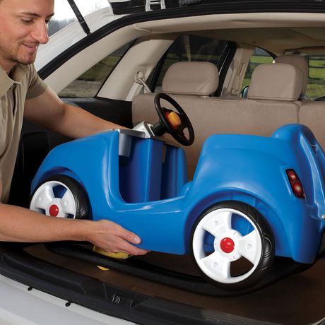 Step2 Whisper Ride II Kids Blue Ride On Push Car 823000 - Image 4