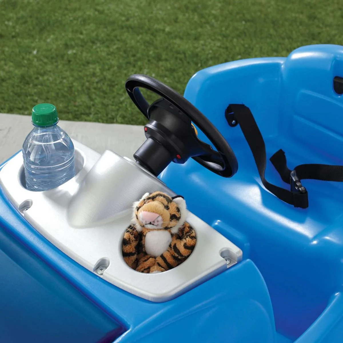 Step2 Whisper Ride II Kids Blue Ride On Push Car 823000 - Image 5