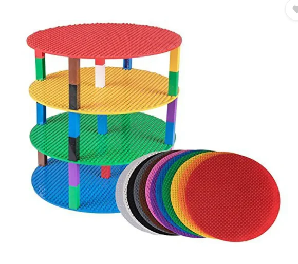Strictly Briks Classic Baseplates Circle Brik Tower 12inch SB14080
