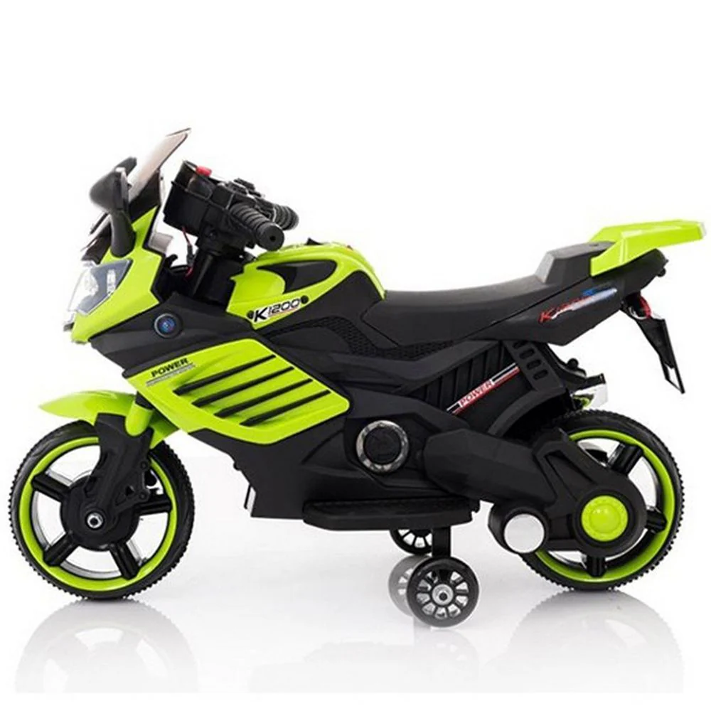 Striker Electric Ride On Motorcycle 6V Green S1000 - Image 3