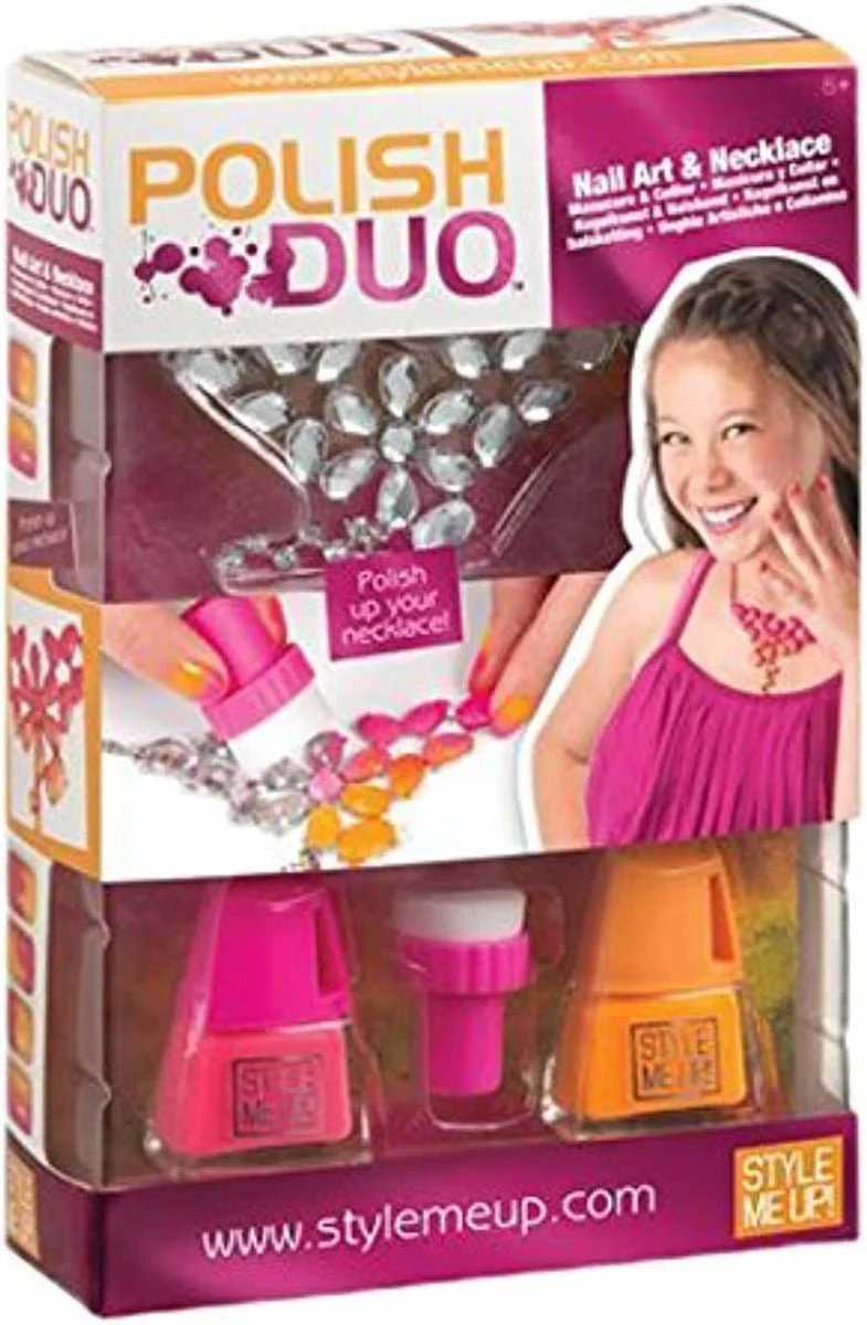 Style Me Up Polish Duo - Nail Art & Necklace SMU-1714CAU