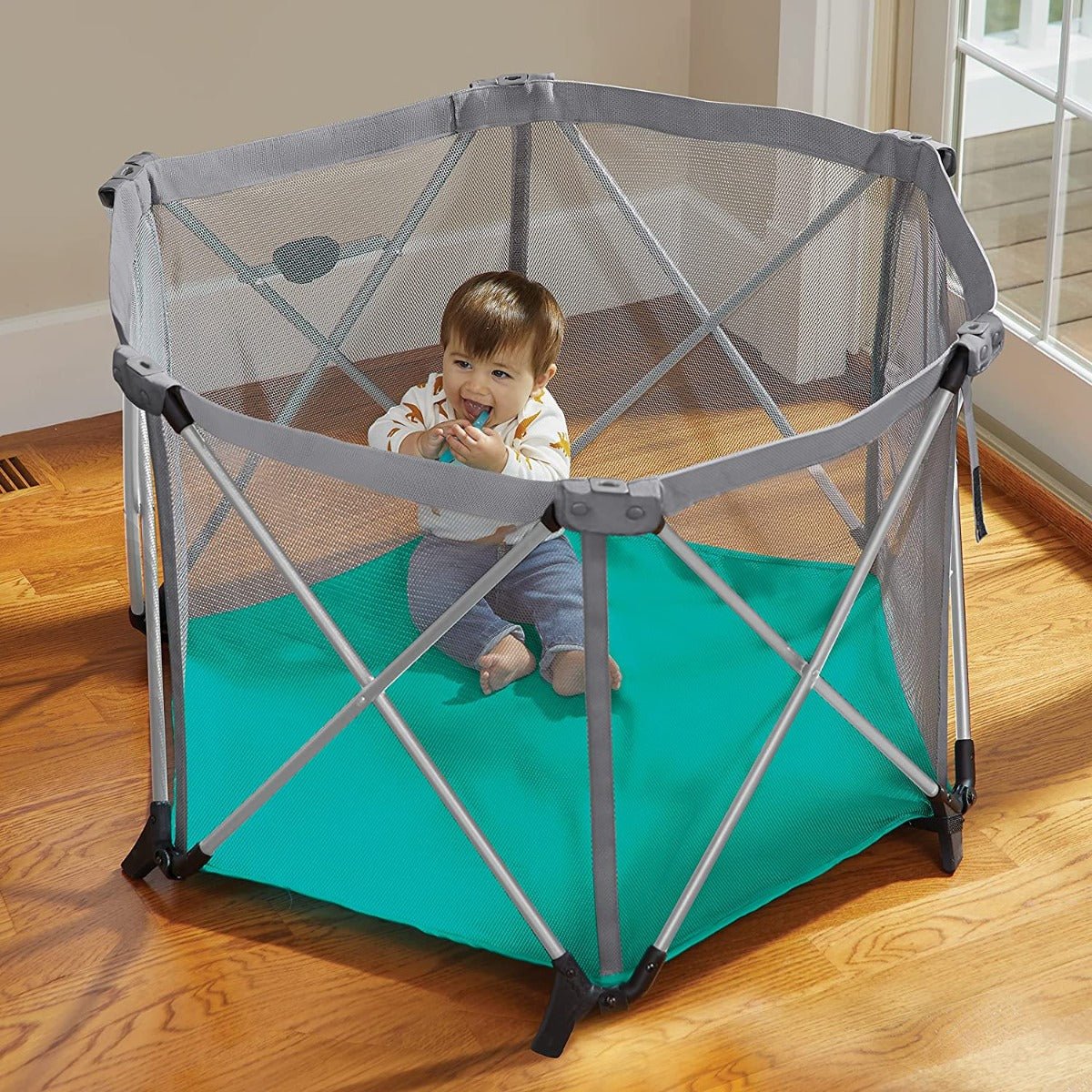 Summer Infant Pop N Play Lite indoor & outdoor activity Playard SI25430 - Image 2