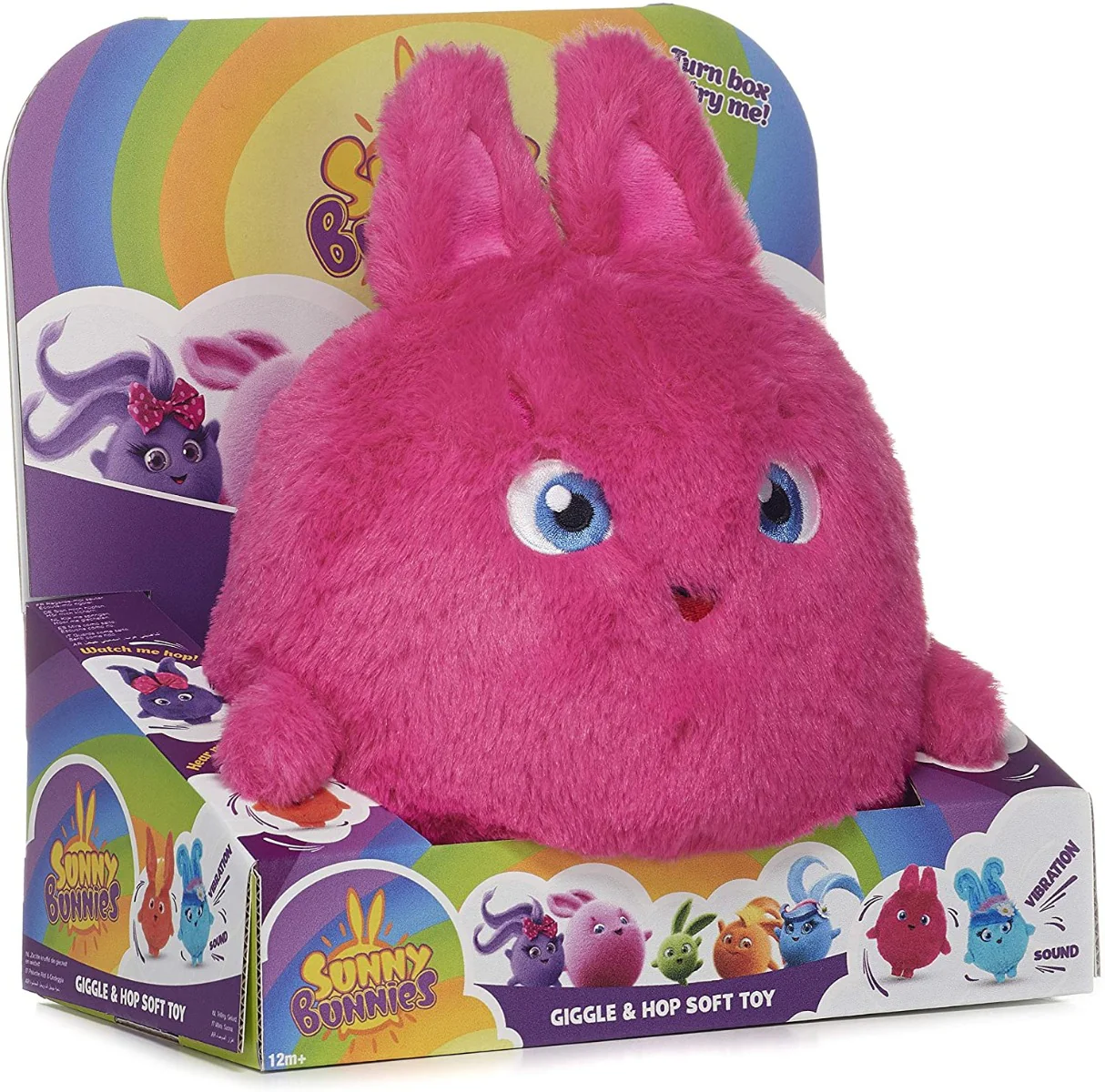 Sunny Bunnies Large Plush Giggle and Hop Big Boo 37430