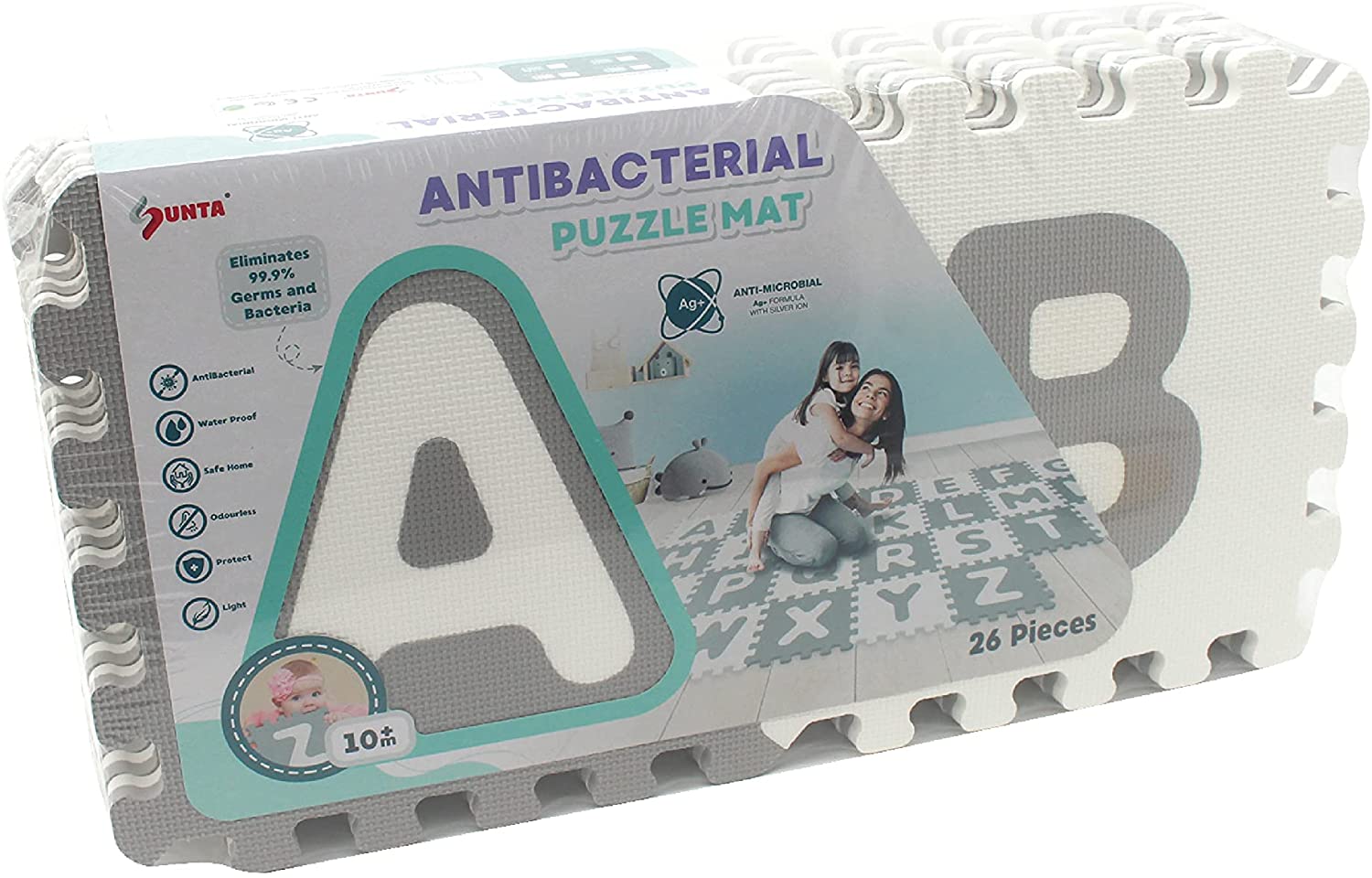 Sunta Antibacterial Alphabet Puzzle Mat 26pcs 911976