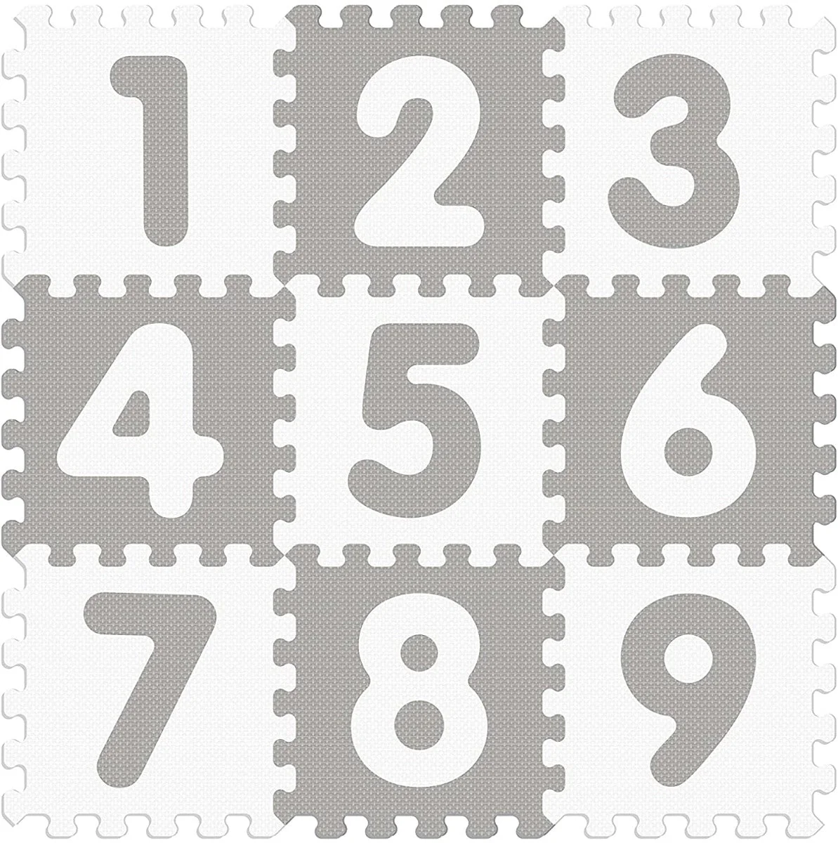 Sunta Sunny Tales Numbers Anti Bacterial Puzzle Mat- 9 Pieces 911853 - Image 3