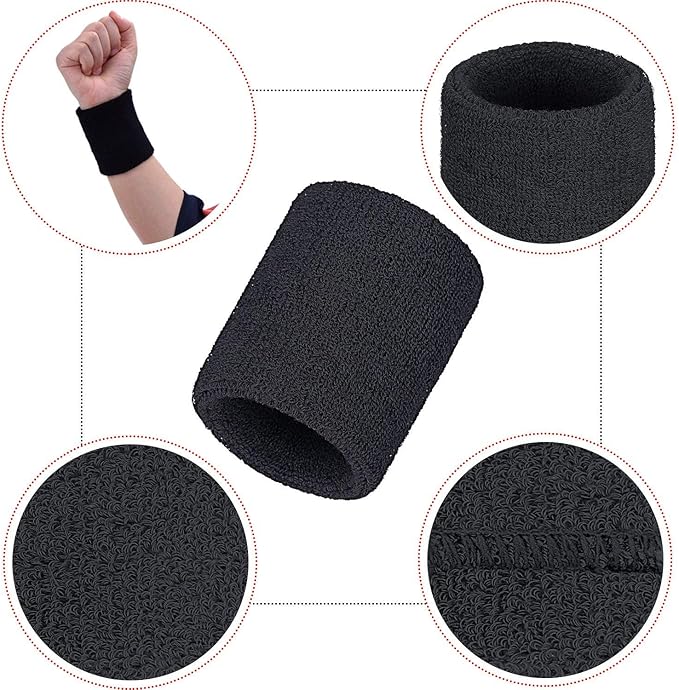 Sup Cotton Wrist Band 7.5x8cm JY-CWB100 - Image 2