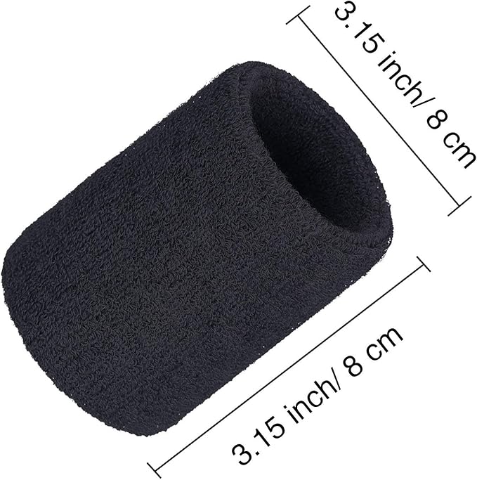 Sup Cotton Wrist Band 7.5x8cm JY-CWB100 - Image 3