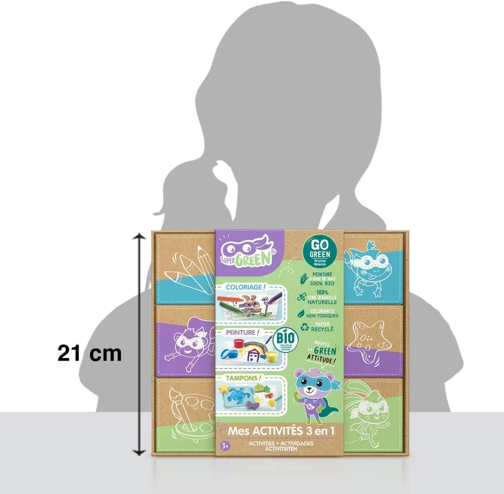 Super Green 3 in 1 Activities ECO004 - Image 2