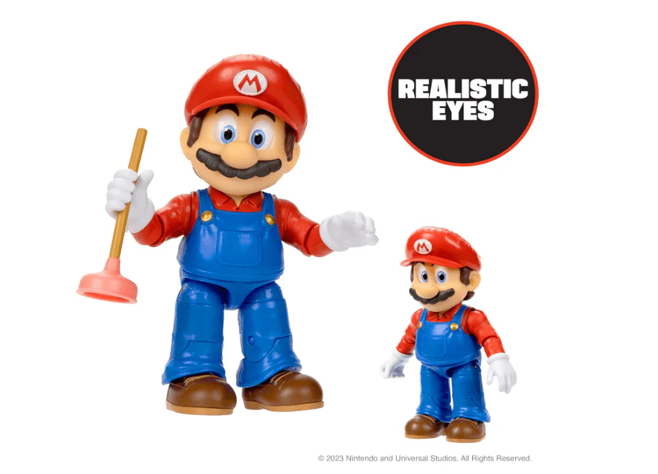 Nintendo The Super Mario Bros. Movie Figure - Mario 5inch 41716/41776 - Image 3