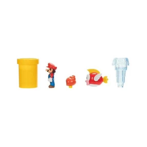 Super Mario Bros Sparkling Waters Diorama Set 2.5inch 41365 - Image 2