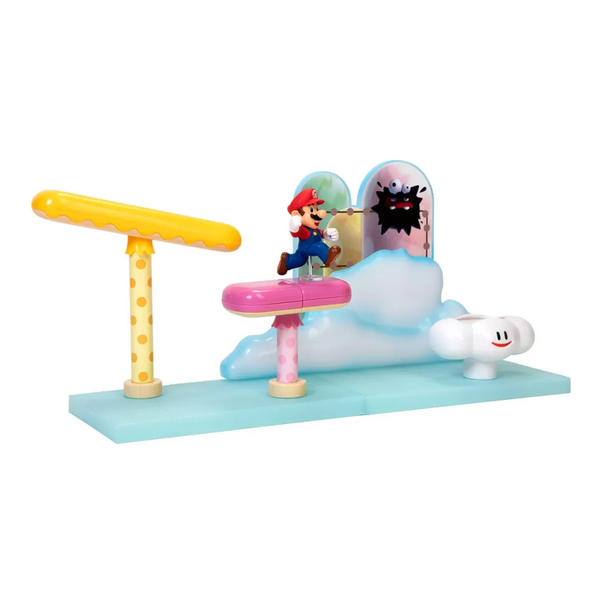 Super Mario Cloud Playset Includes 2.5 Inch Mario Figure 40200