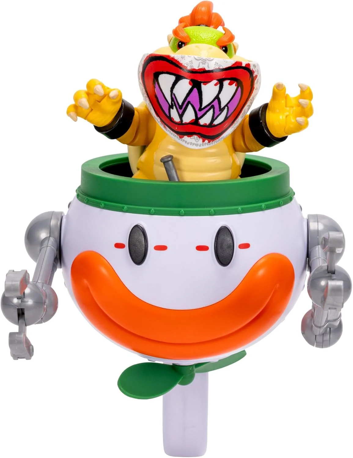 Super Mario Galaxy Movie Bowser Jr. and Clown Car Playset - Image 4