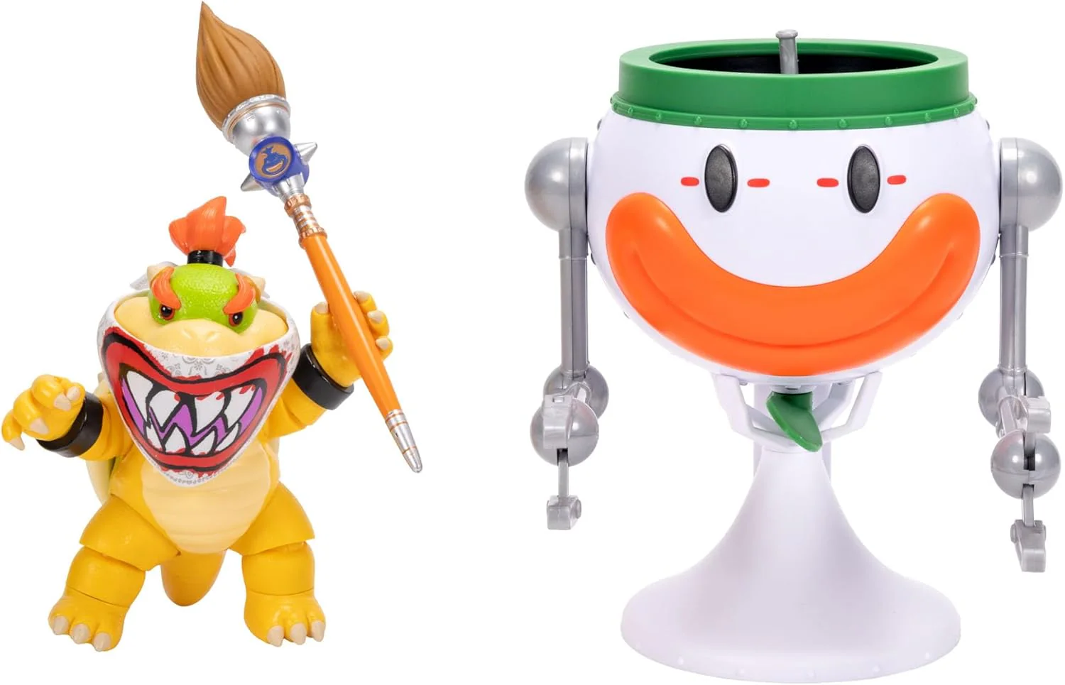 Super Mario Galaxy Movie Bowser Jr. and Clown Car Playset - Image 9