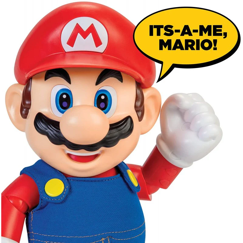 Super Mario Its A Me Mario! Talking Deluxe Action Figure 40430 - Image 3